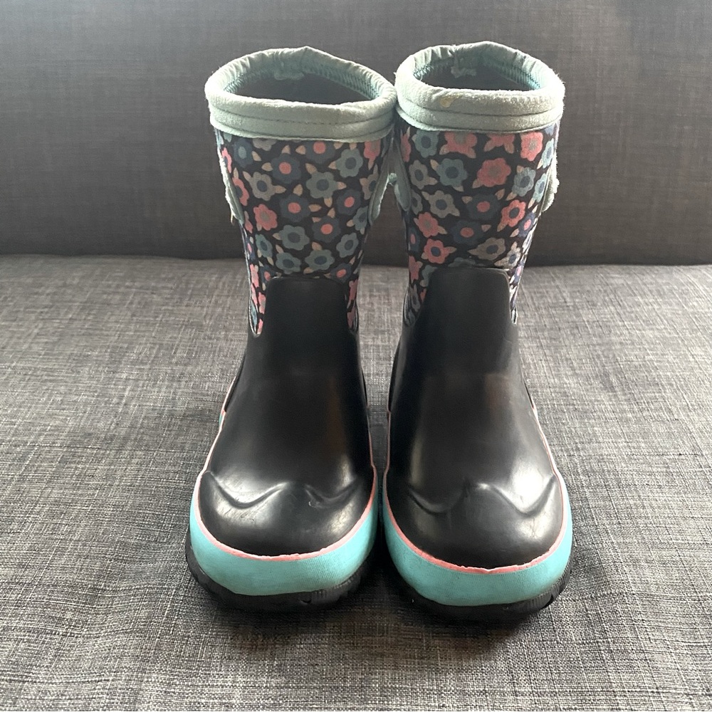 BOGS Grasp Flower Kids Insulated Rain Boots
